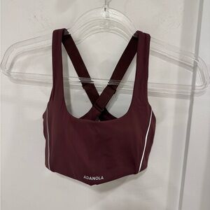 Adanola Deep Burgundy Sports Bra